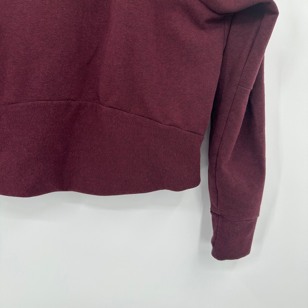 The North Face Motivation Mock Neck‎ Fleece Pullover Burgundy Size Large - Picture 10 of 12